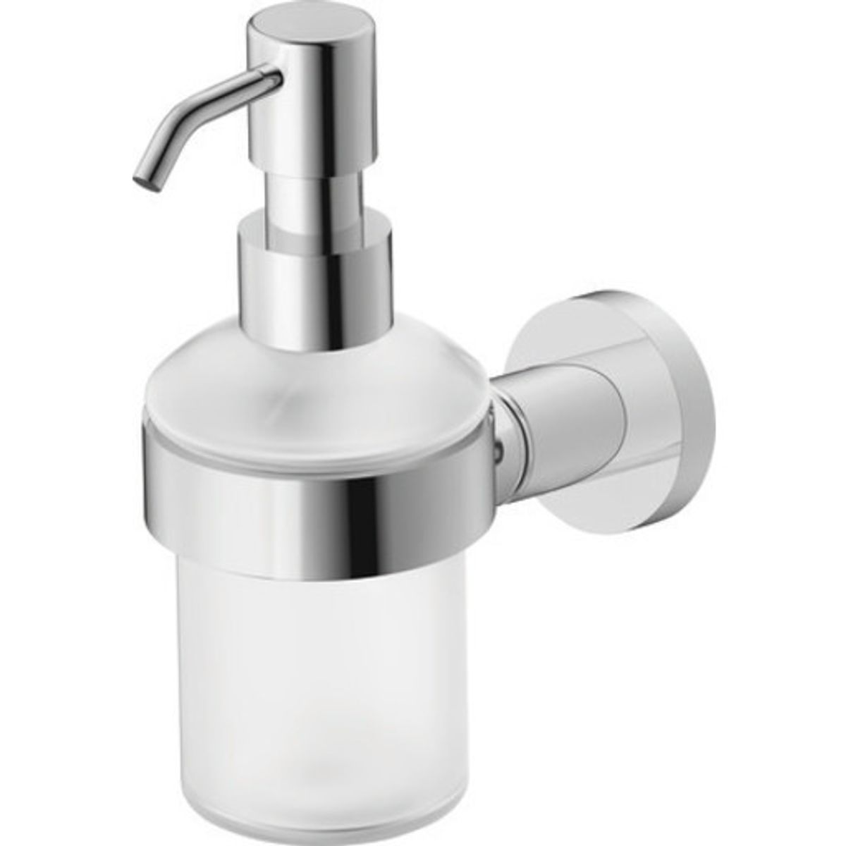 Duravit D-Code sæbedispenser, krom