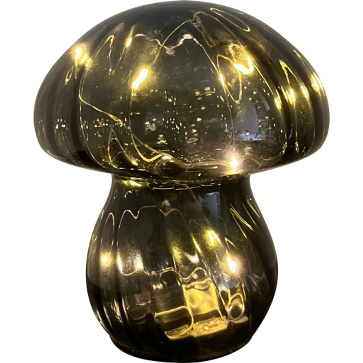 Veli Line Mushroom bordlampe, grøn