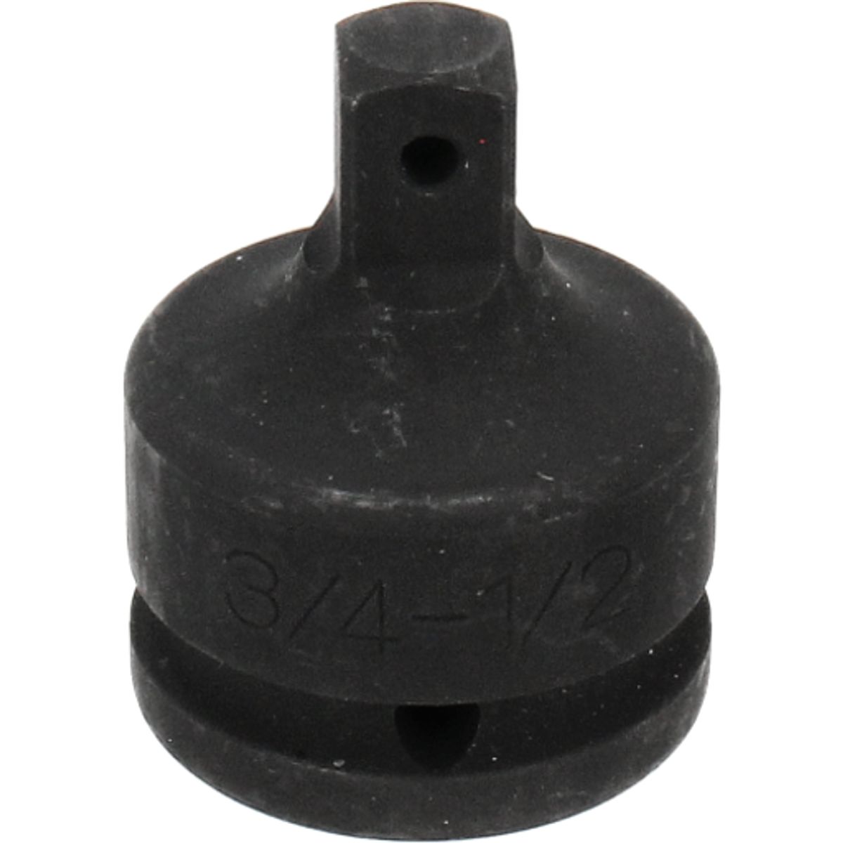 Tecos adaptor til krafttop, indv. 3/4" x udv. 1/2" med pinhul