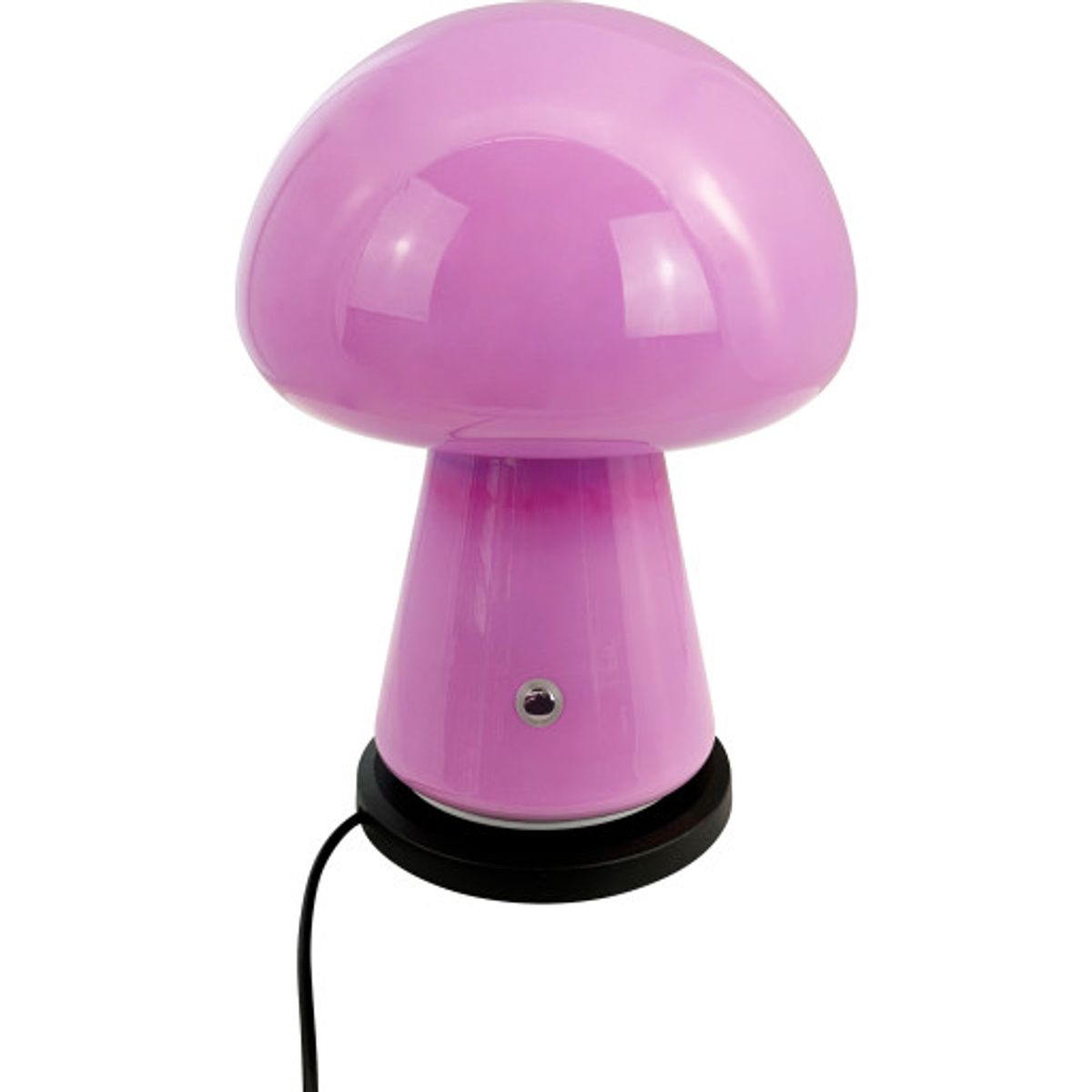 Dyberg Larsen Morkel Mushroom genopladelig LED bordlampe lilla