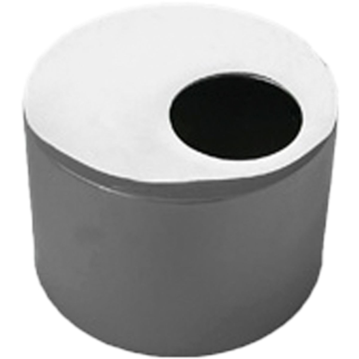 Cylinderkop, indvendig, 38 x 31 mm, forkromet blank