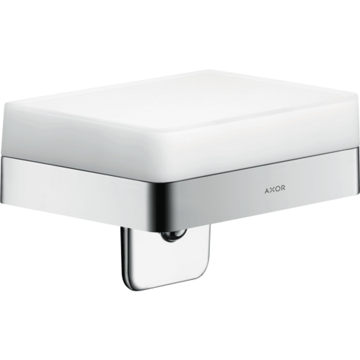 Hansgrohe Axor Universal Softsquare sæbedispenser, krom