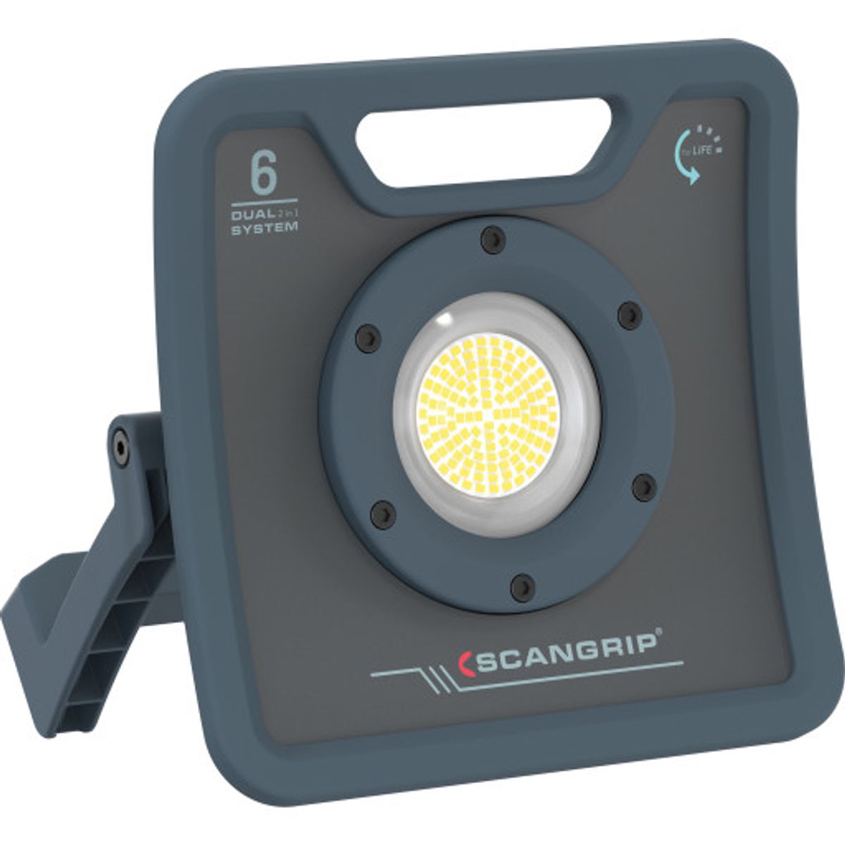 Genopladelig LED-arbejdslampe NOVA 6K C+R FOR LIFE, 6000 lumen