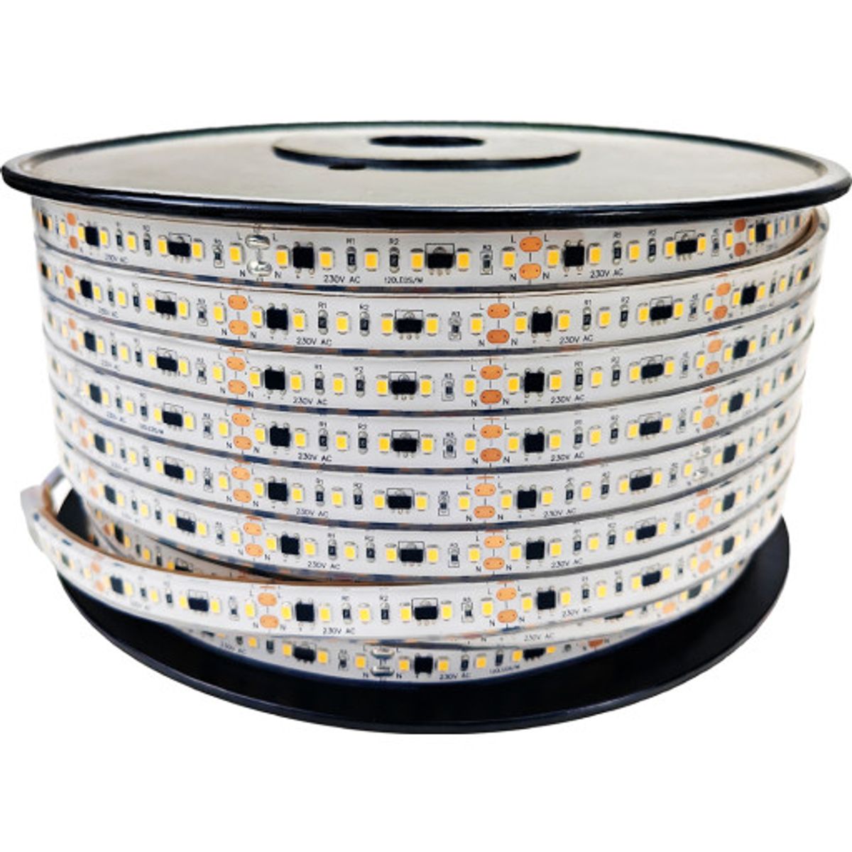 LED Strip 230V 5m 5W 2700K RA90 450 lumen IP66 5cm klip dæmpbar