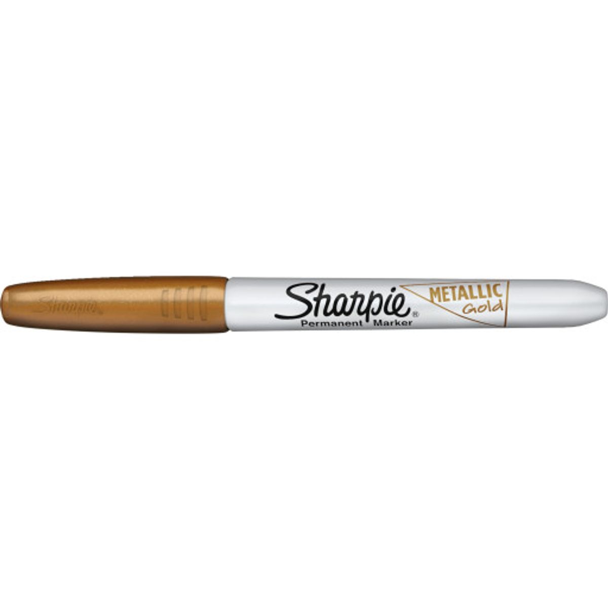 12 stk Sharpie permanent marker, rund spids, metallic guld