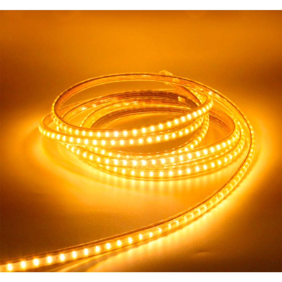 LED strip 230V 7,5W grøn, 15x7 mm, 50M, IP67