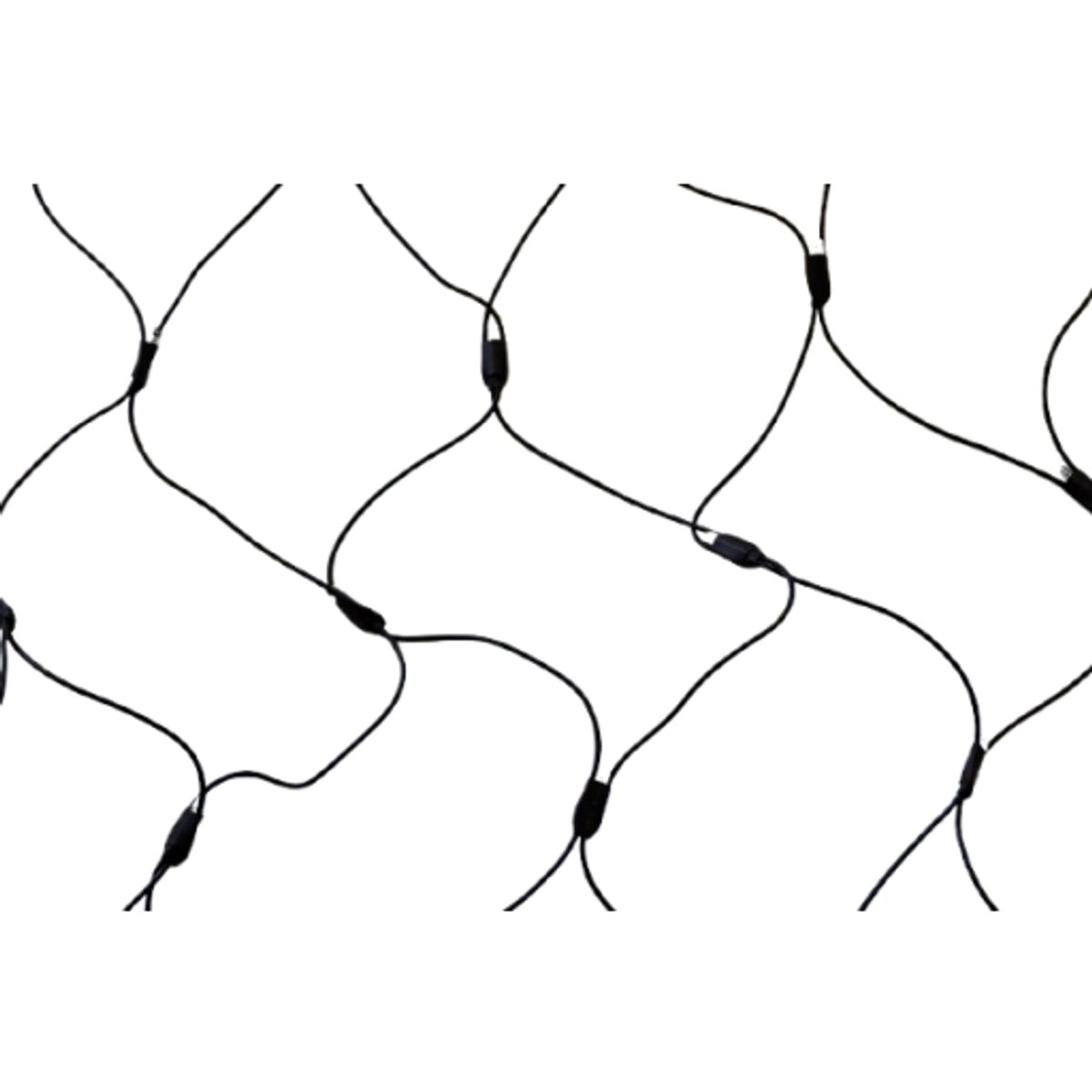 Za-Za Twilight udendørs lysnet, 2x2 meter