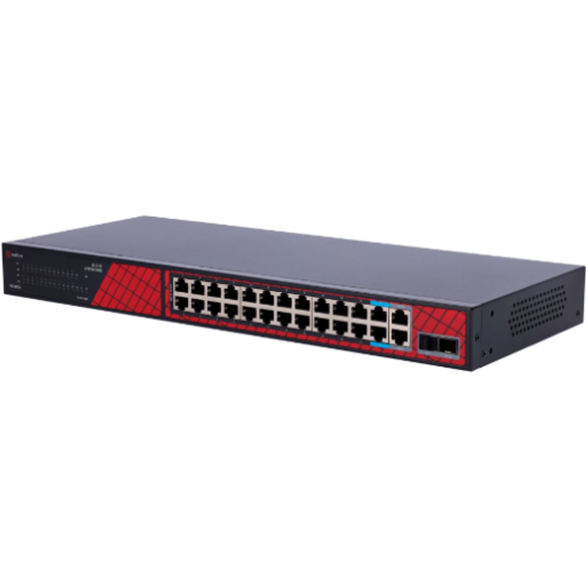 Safire PoE Switch 300W, 22x30W PoE + 2x60W Gigabit PoE, 2 xSFP…