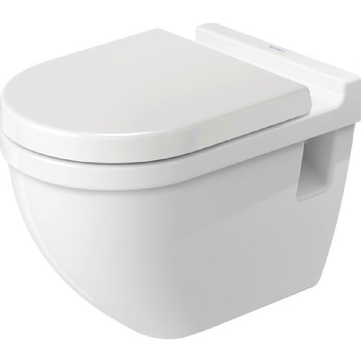 Duravit Starck 3 Comfort væghængt toilet, hvid