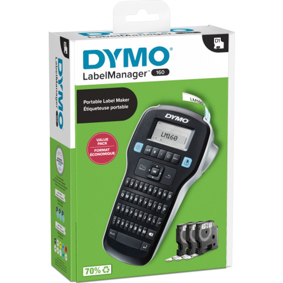 DYMO® LabelManager™ 160, Valuepack