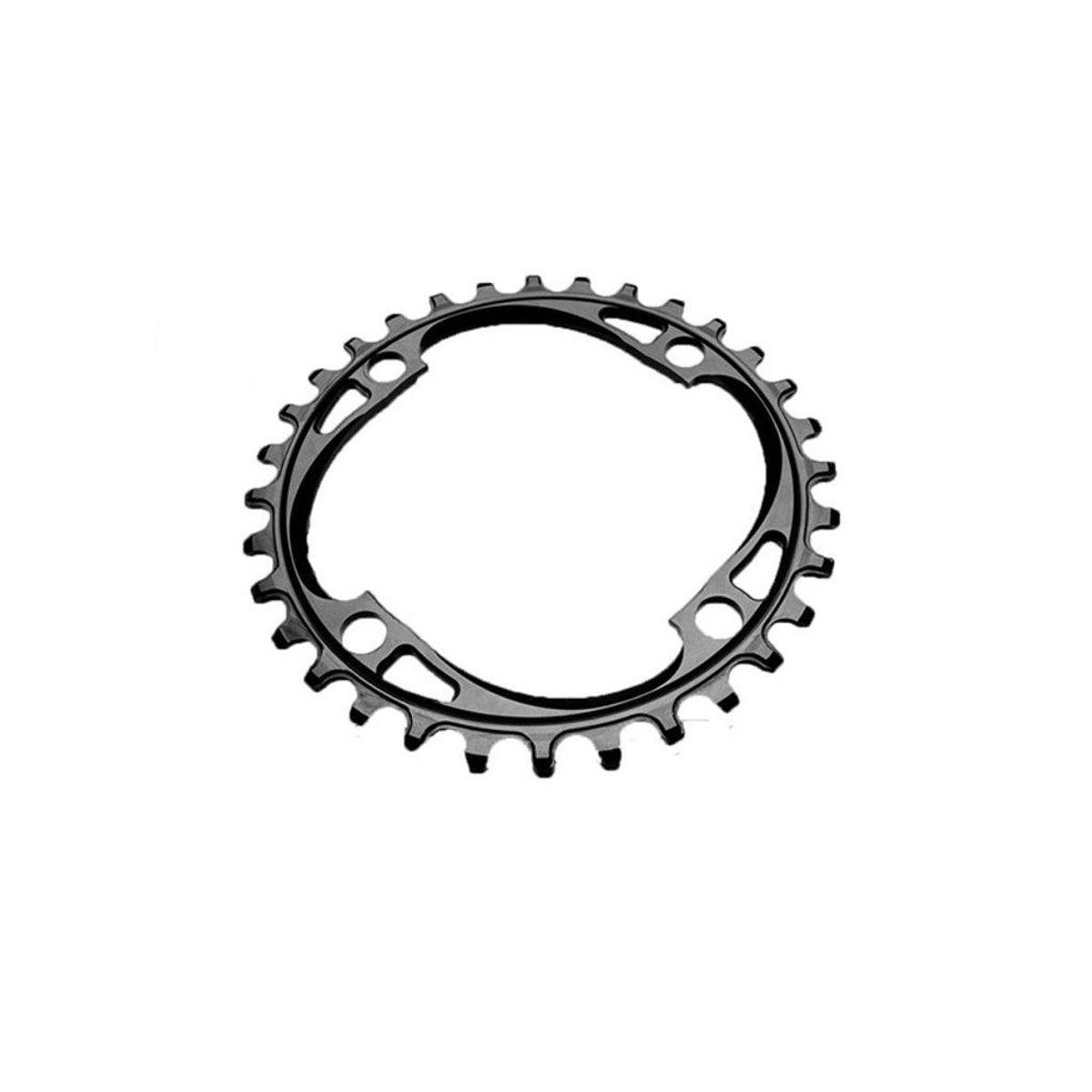 absoluteBLACK Rund klinge - SRAM - Singlespeed - ø104 mm - 34T - Sort