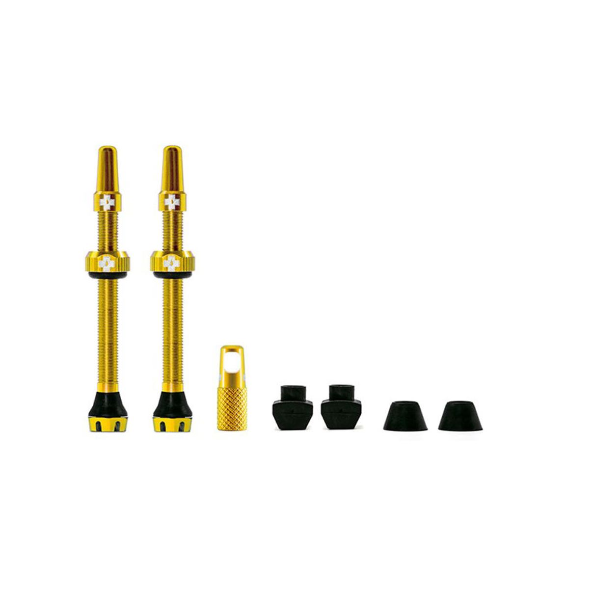 Muc-Off - Tubeless Ventiler - 60mm lange - Guld - 2 stk.