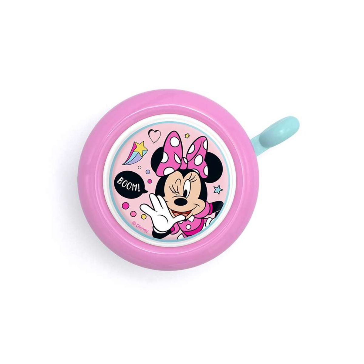 Seven - Minnie Mouse - Ringeklokke til børnecykel - Pink - Str. Ø55mm