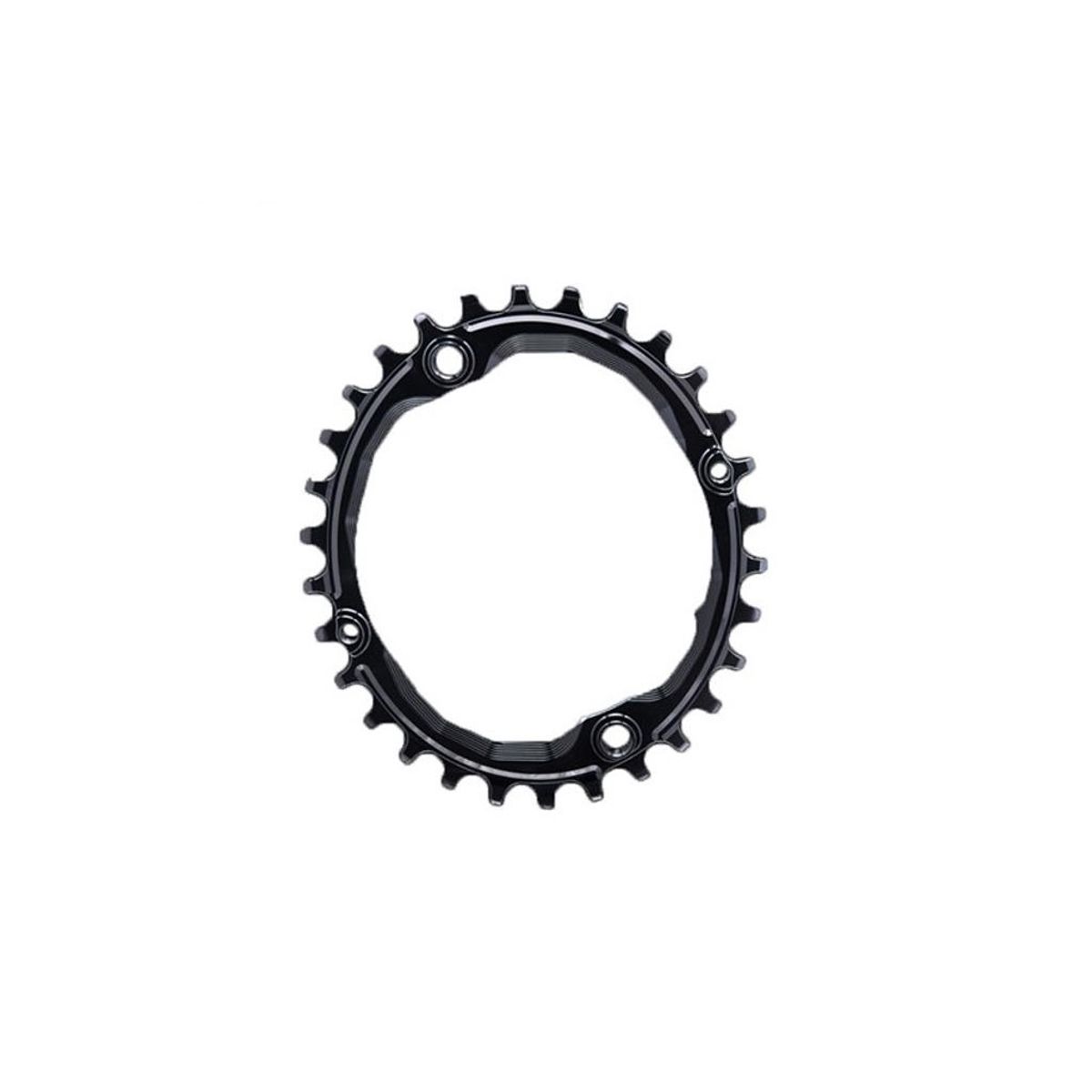 absoluteBLACK Oval klinge - SRAM - Singlespeed - ø104 mm - 34T - Sort