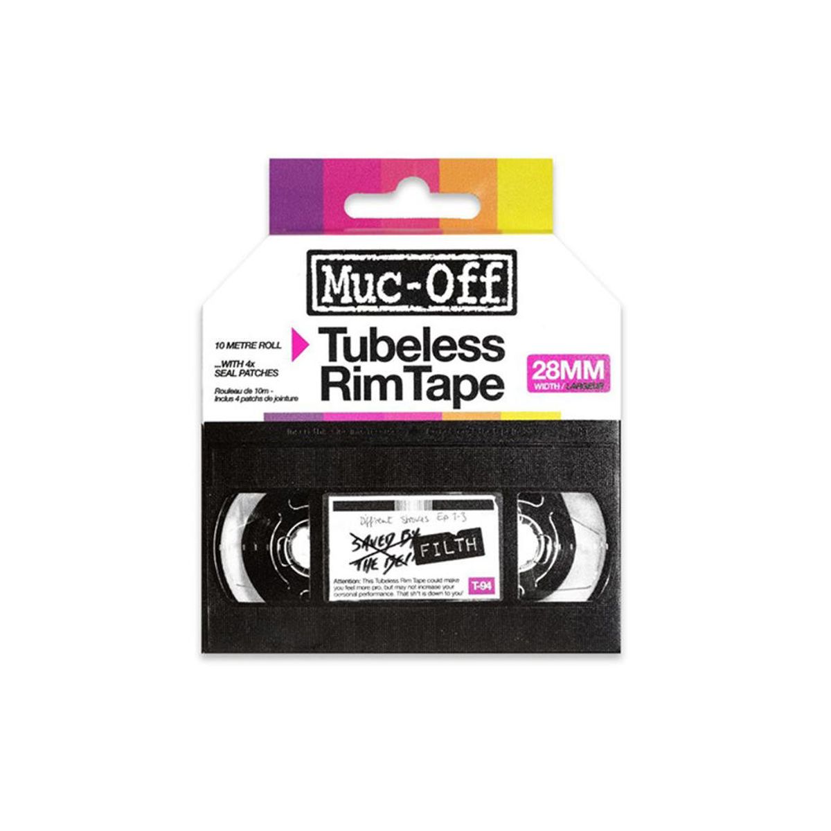 Muc-Off Rim Tape - fælg tape - 21 mm x 10 meter - Til Tubeless