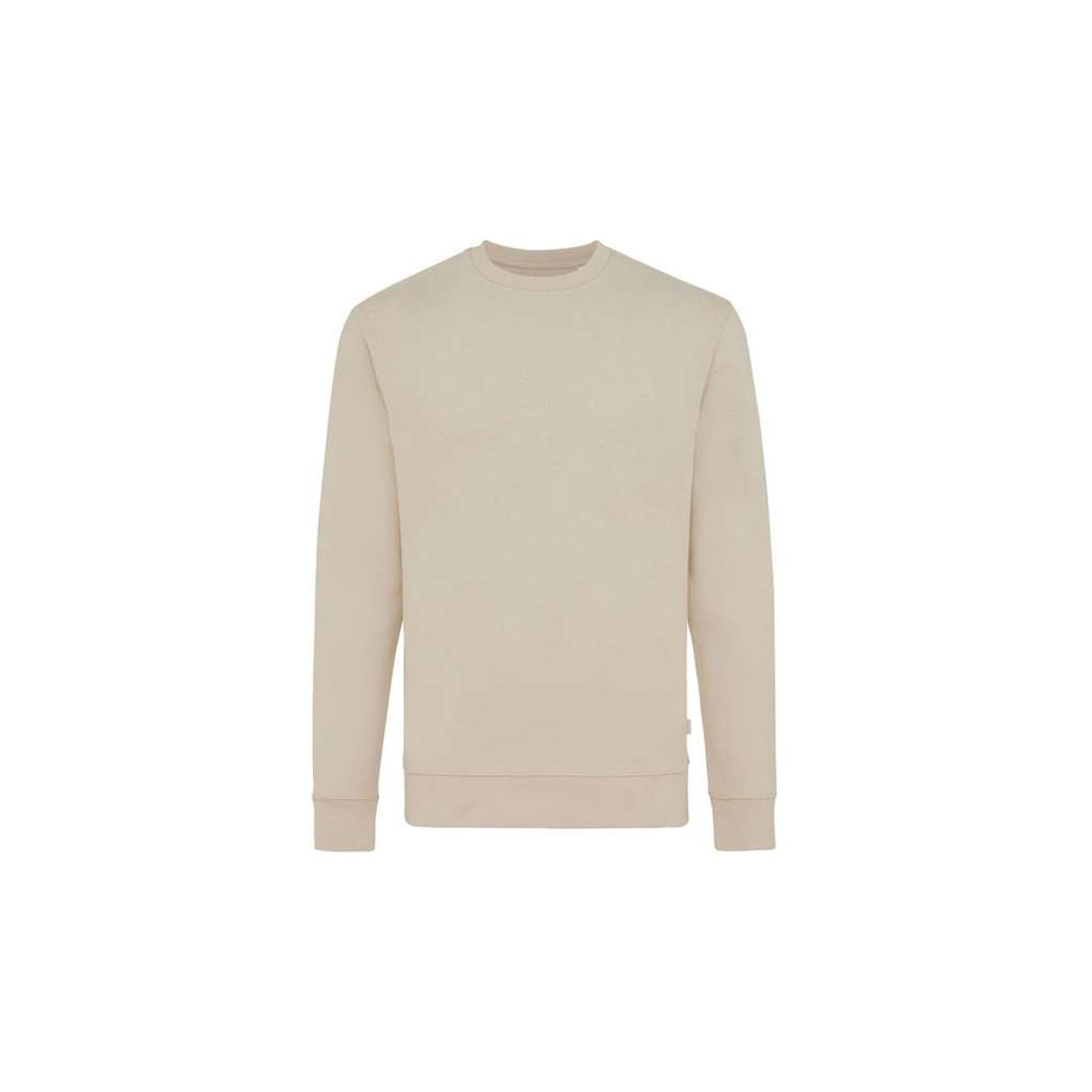 Iqoniq Zion Crew Neck Sweatshirt i Genanvendt Bomuld, Desert