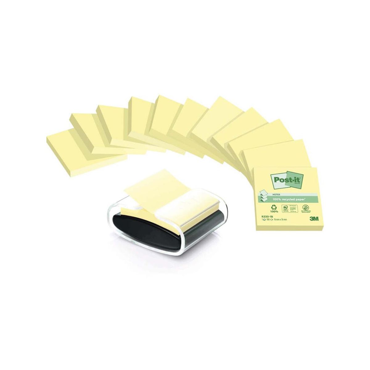 Post-it Z-notes Dispenser + 12 Blokke