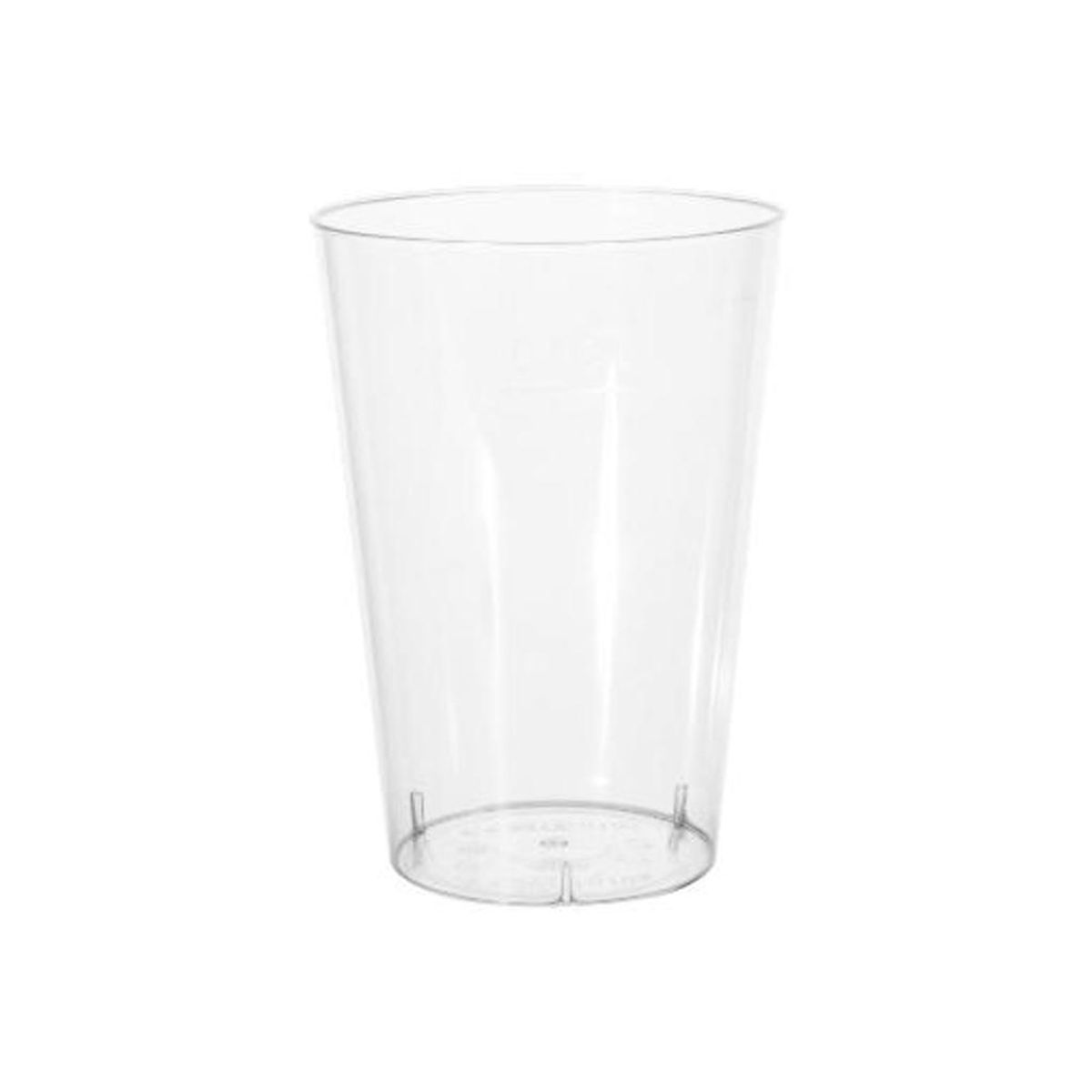 Plastglas Hård PS 25 cl 25 stk