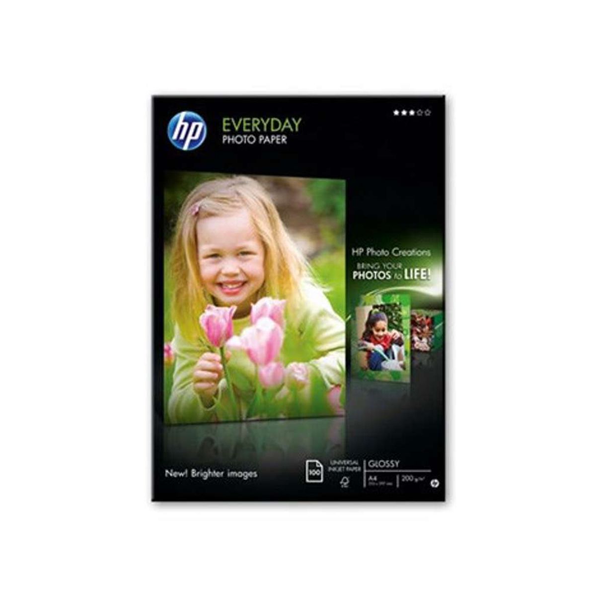 Fotopapir A4 HP Everyday Glossy Photo 200gr 100 ark