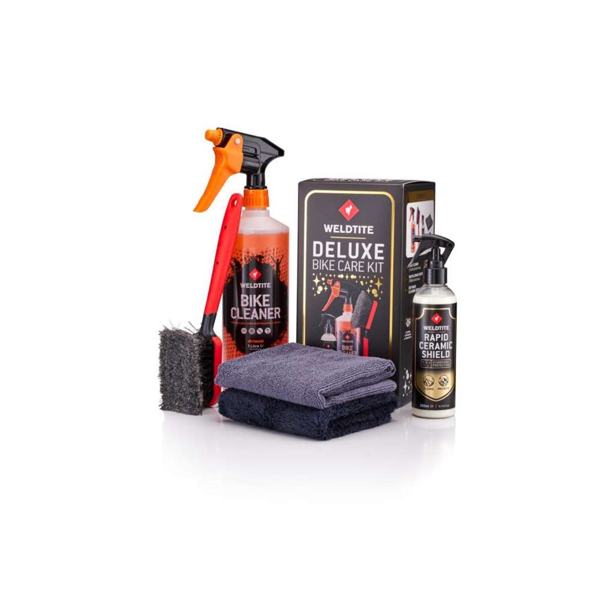 Weldtite Deluxe Bike Care Kit - Rengøringskit - 5 dele