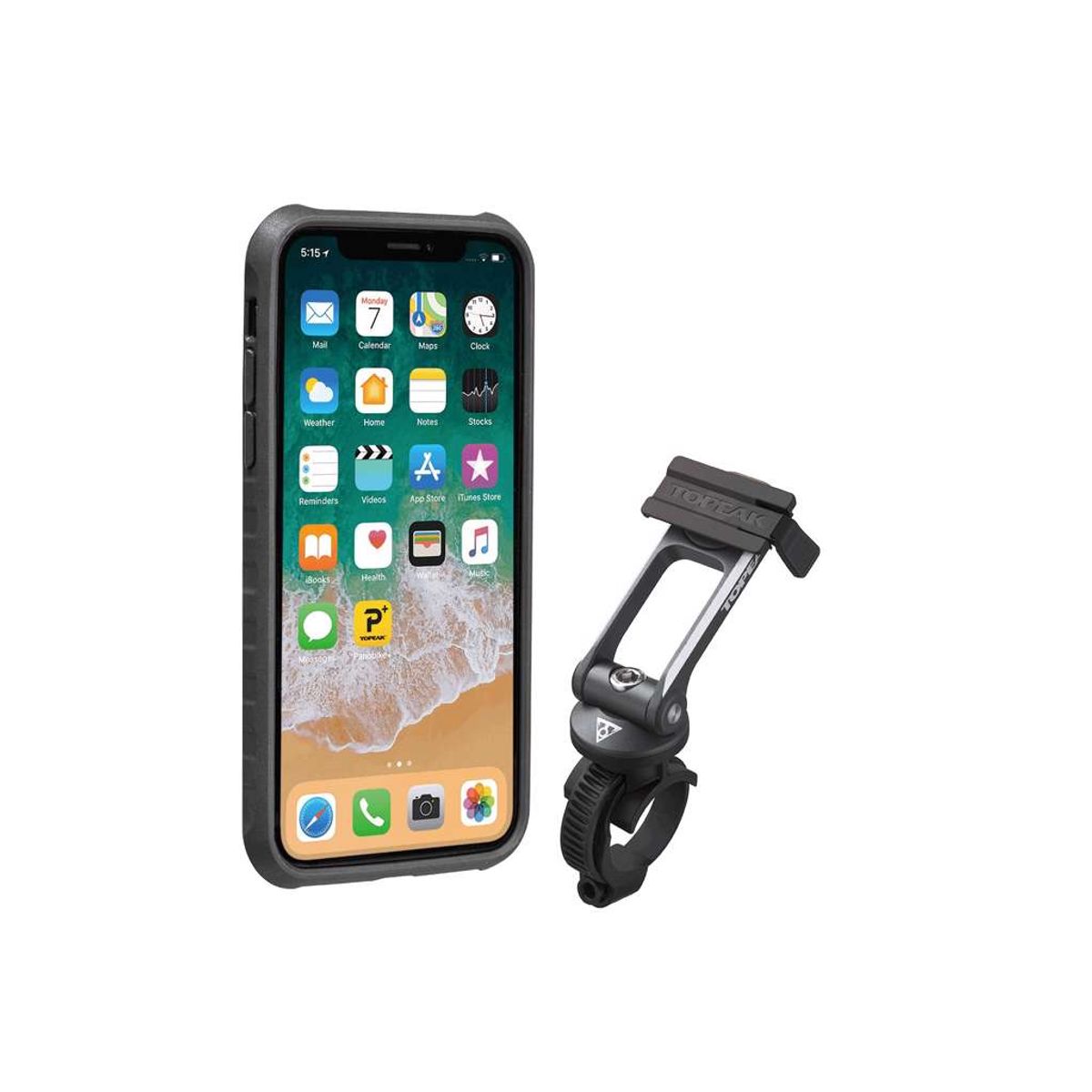 Topeak RideCase - Mobil Cover inkl. Monteringsbeslag - iPhone Xs/X