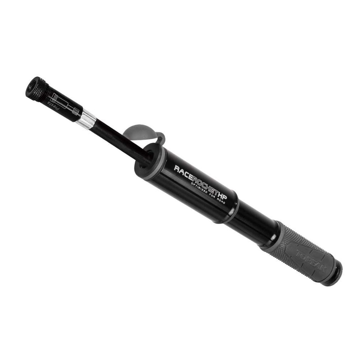 Topeak RaceRocket - Minipumpe - 11 Bar / 160 psi - Sort