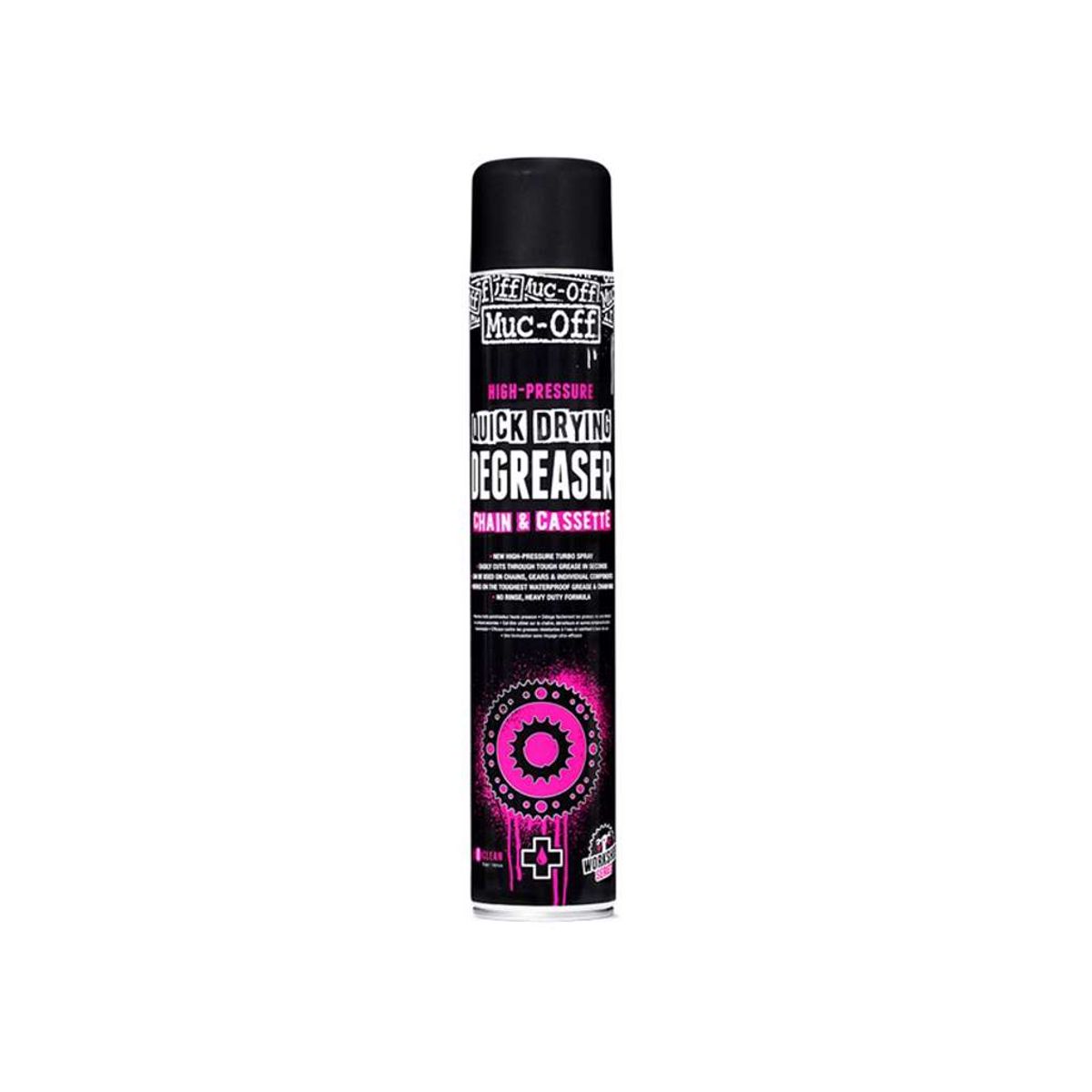 Muc-Off High Pressure Quck Drying Degreaser - Til Kæde og Kassetter - 750ml