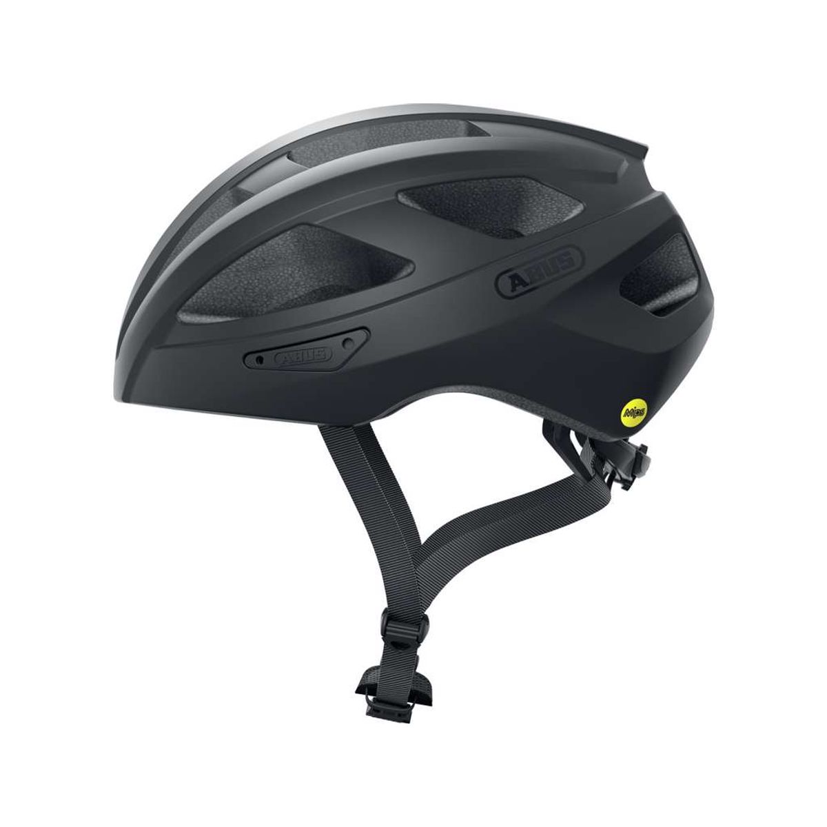 Abus Macator MIPS - Cykelhjelm - Shiny Velvet Black - Str. 58-62 cm