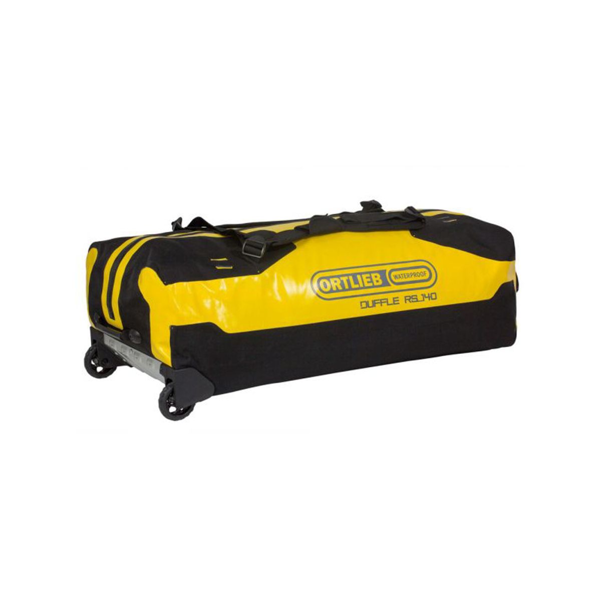 Ortlieb Duffle RS - Rejsetaske m. hjul - Gul/sort - 140 liter