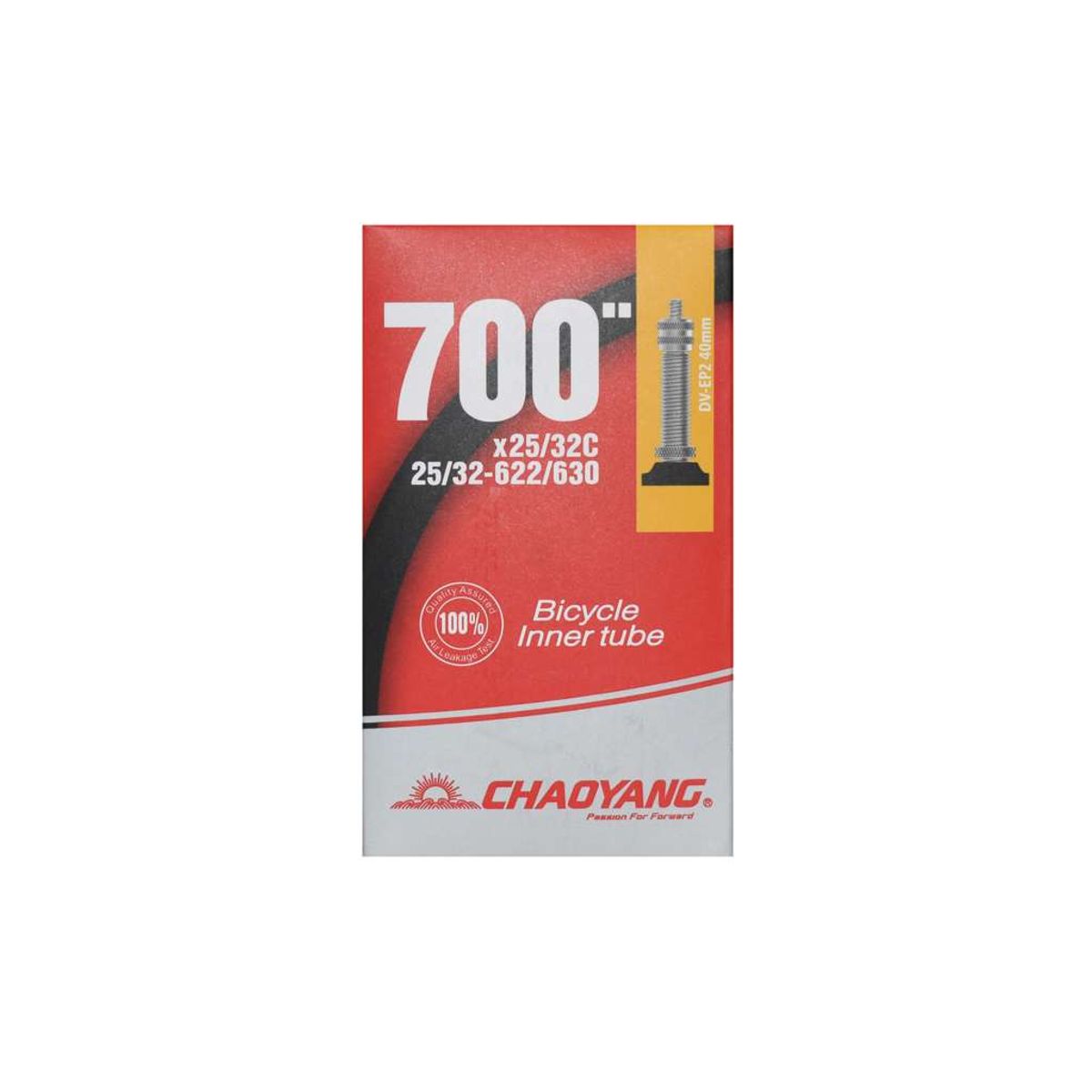 Chaoyang Slange 700 x 25-32C med 40mm lang Dunlop ventil