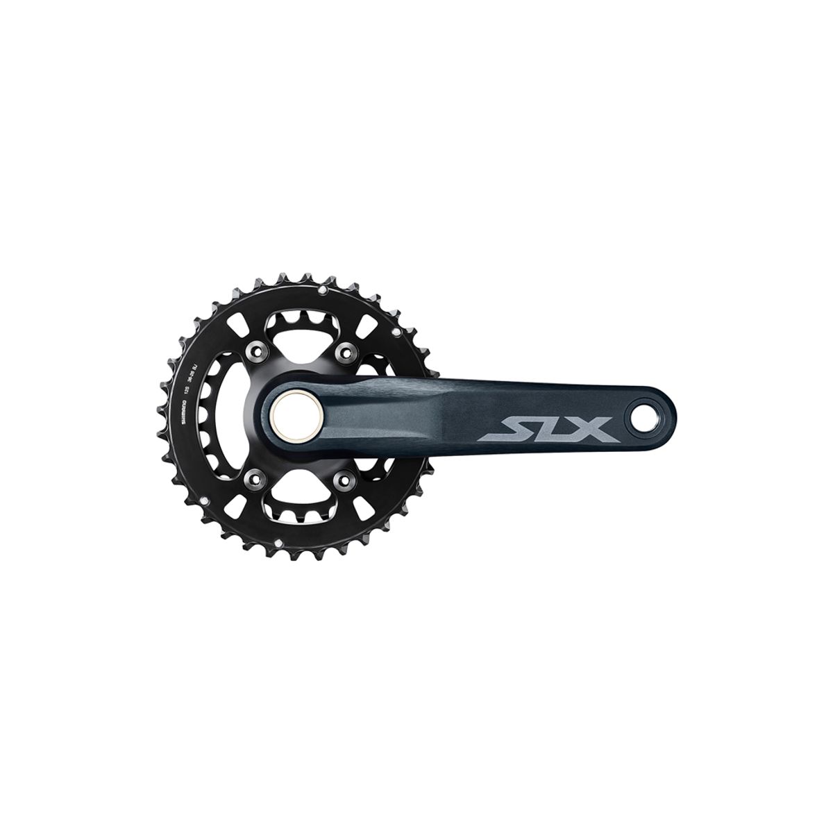 Shimano SLX - Kranksæt M7100 - 2x12 gear 26/36 tands klinger - 175 mm Pedalarme