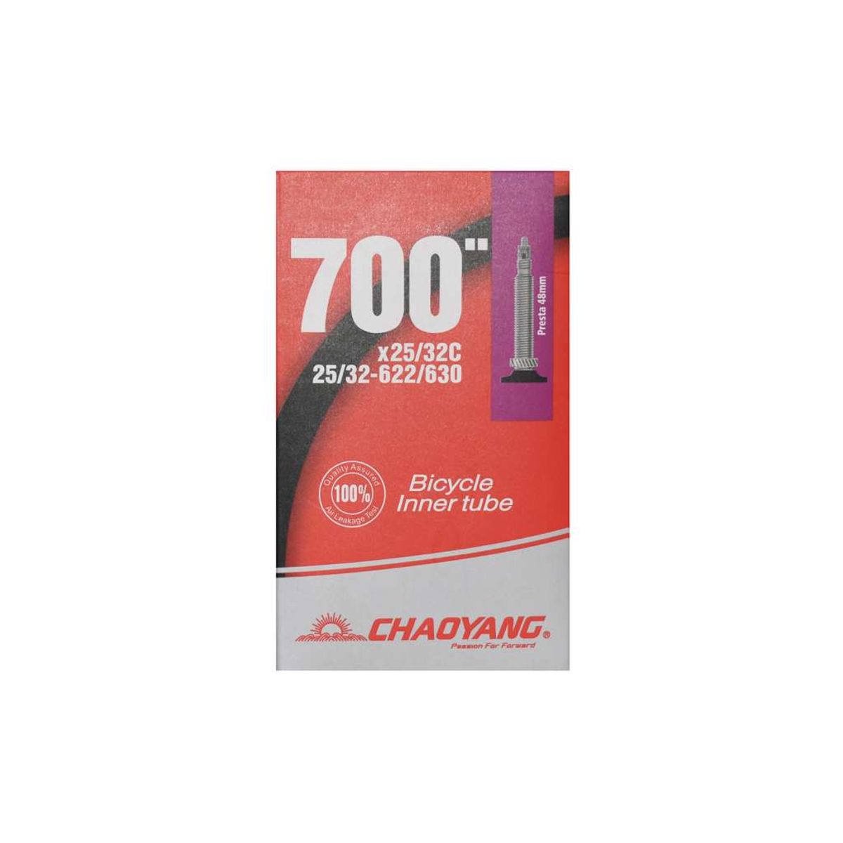 Chaoyang Slange 700 x 25-32C med 48mm lang Racerventil