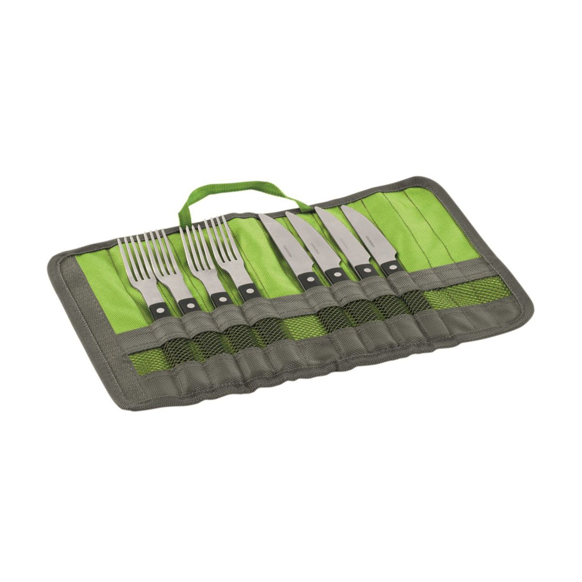 Outwell BBQ Cutlery Set - Bestik til 4 personer - Sort