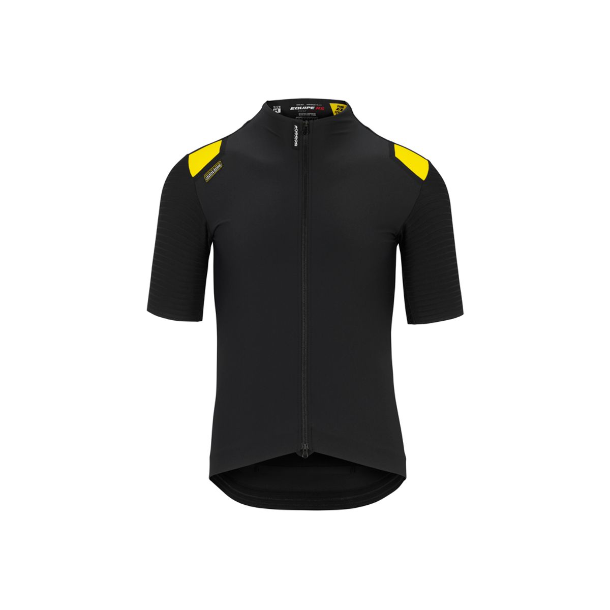 Assos Equipe RS Spring Fall Areo Jersey - Cykeltrøje K/Æ - Sort - Str. M