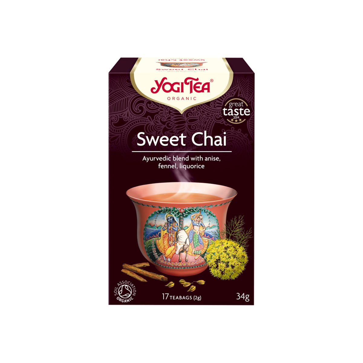 Te Yogi Sweet Chai 17 Breve