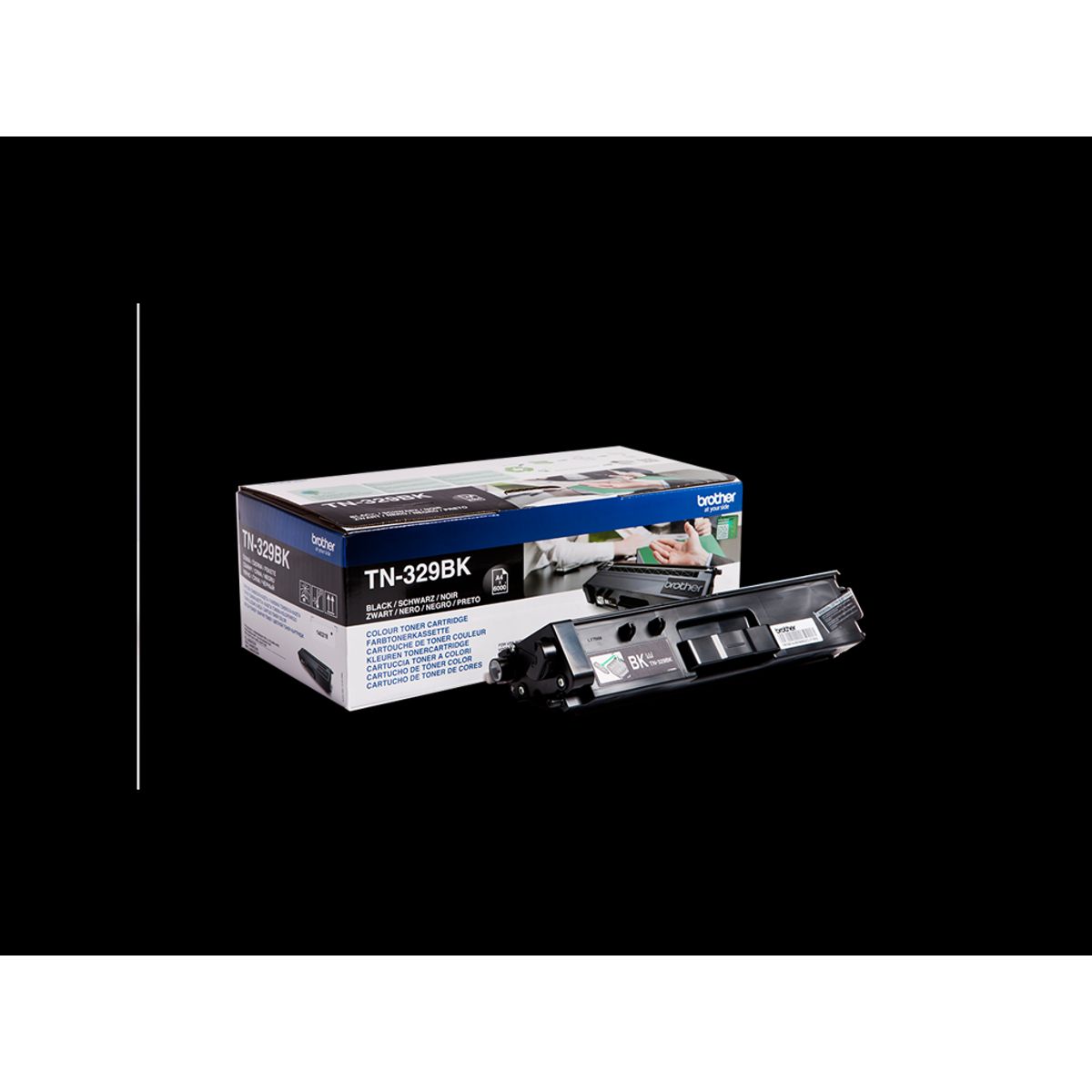 Brother Toner Tn-329bk 2x Sort