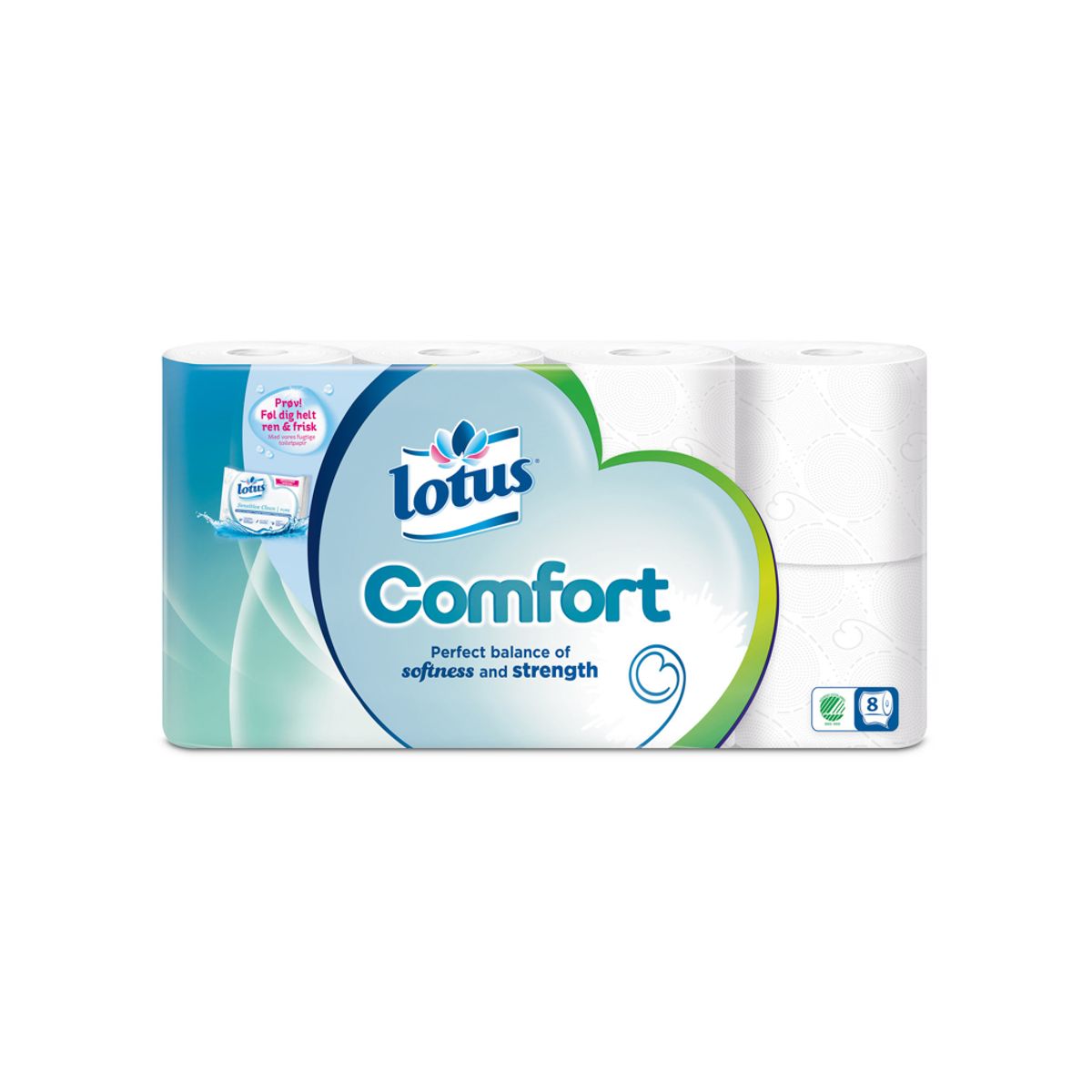 Toiletpapir Lotus Comfort 3-lags 56 Ruller