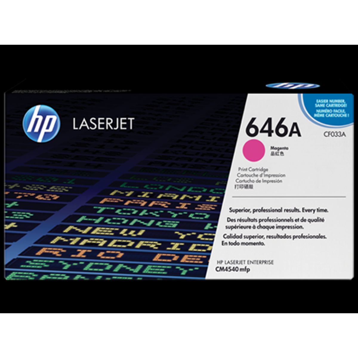 HP 646a Toner Cf033a Magenta