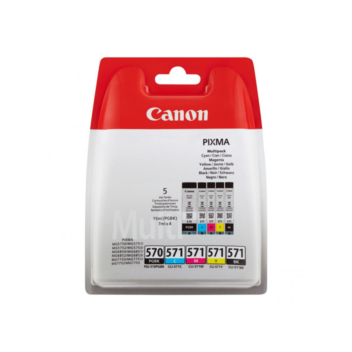 Canon Blæk Pgi-570 / Cli-571 Cmyk