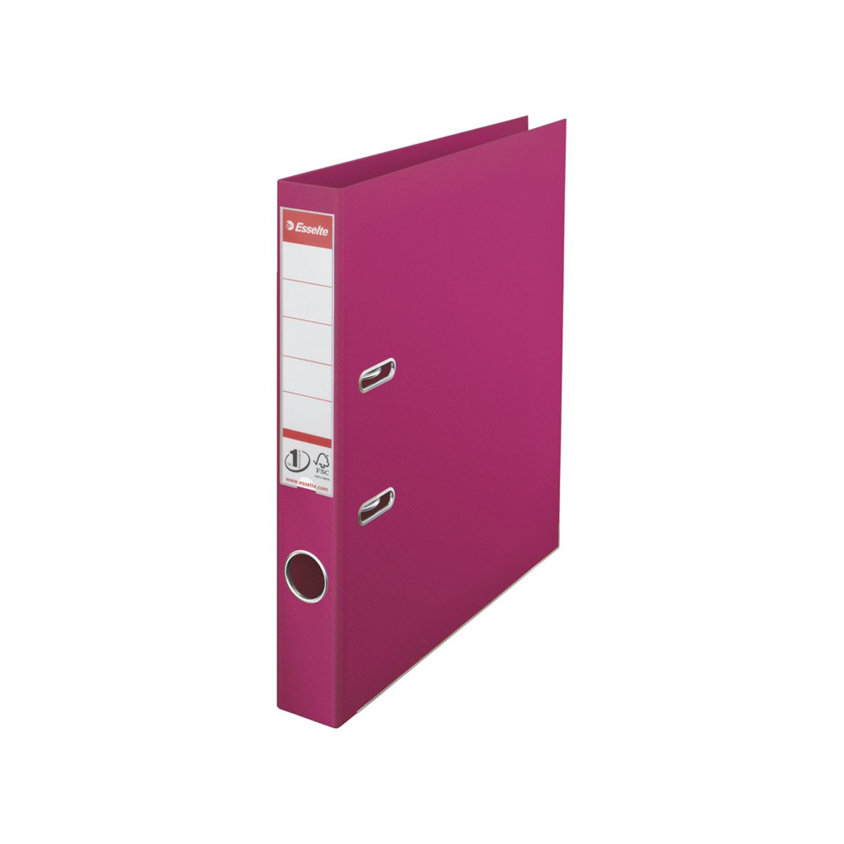 Brevordner Esselte No.1 A4 50 mm Fuchsia