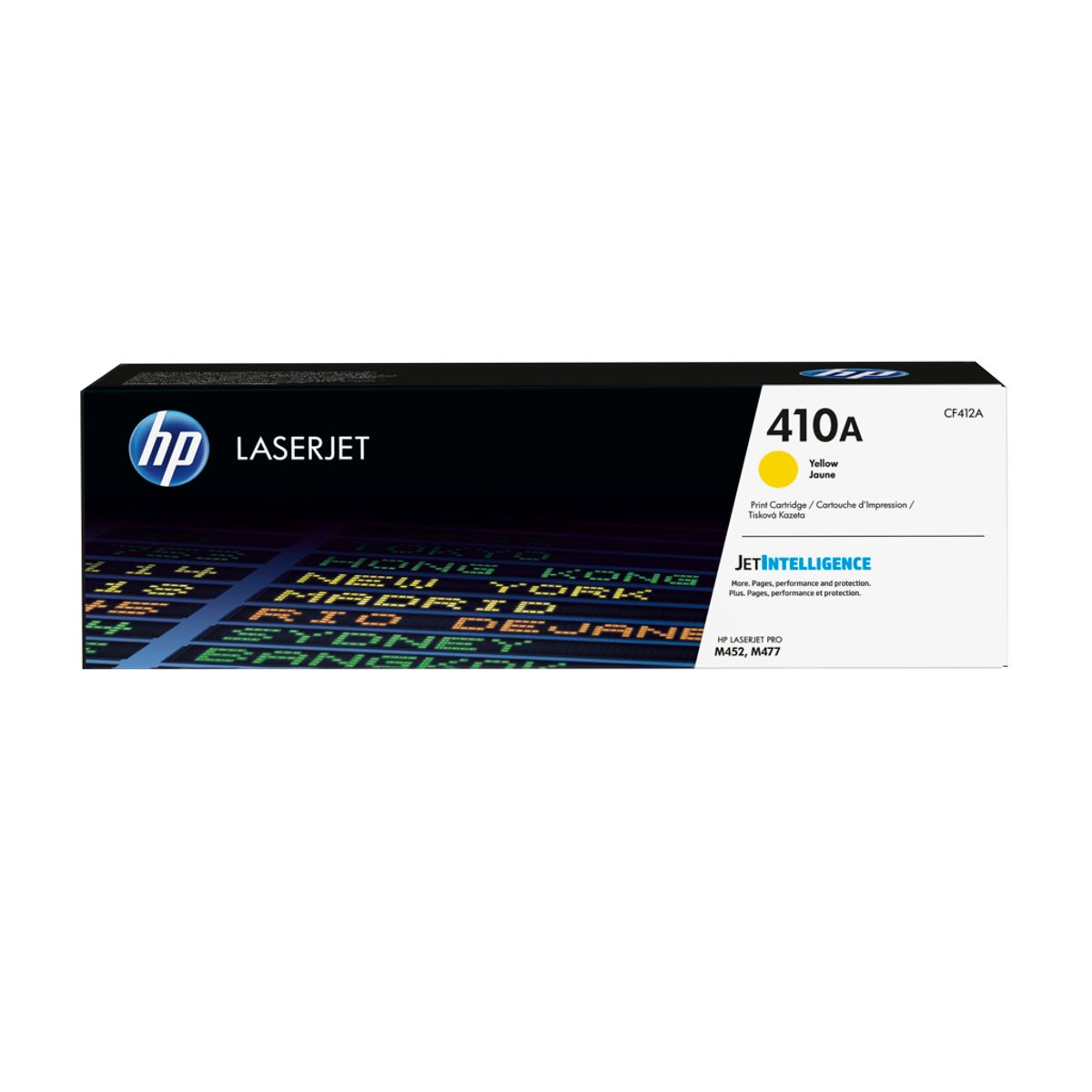 HP 410a Toner Cf412a gul