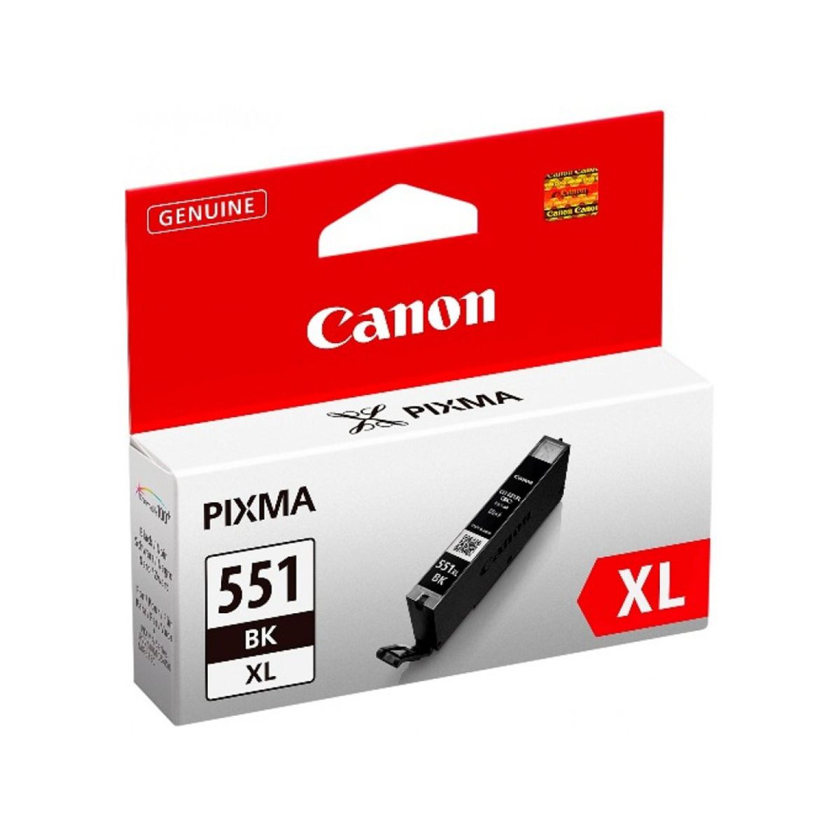 Canon Blæk Cli-551xl BK Sort