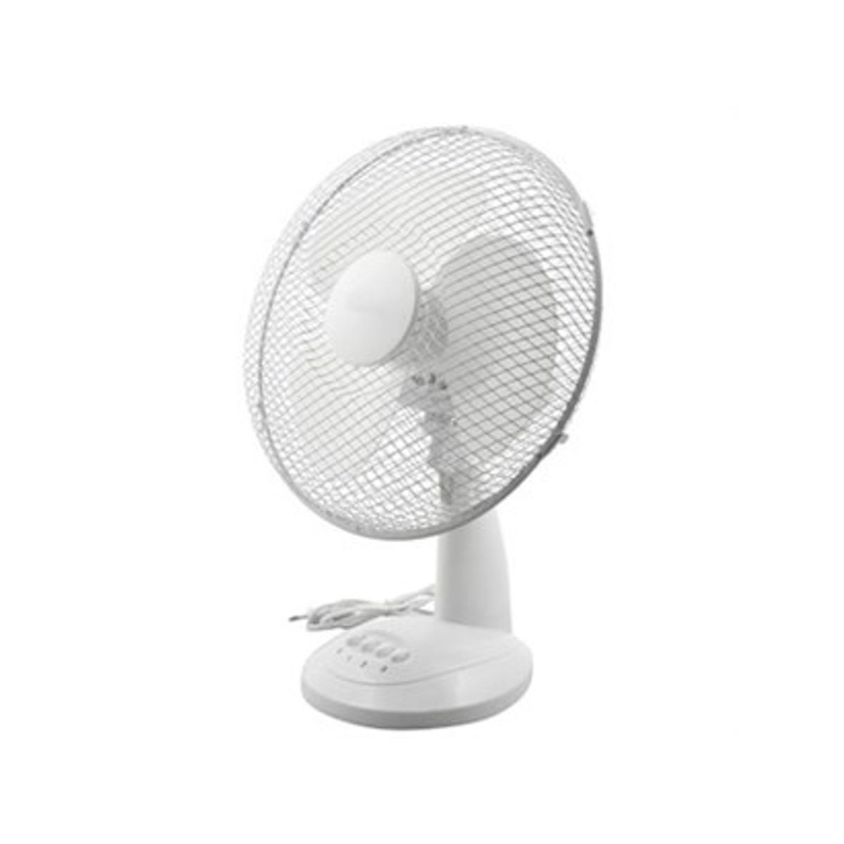 Ventilator Bord Ø 30 cm Hvid