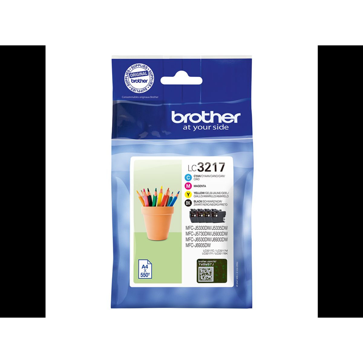 Brother Blæk Lc3217 Cmyk