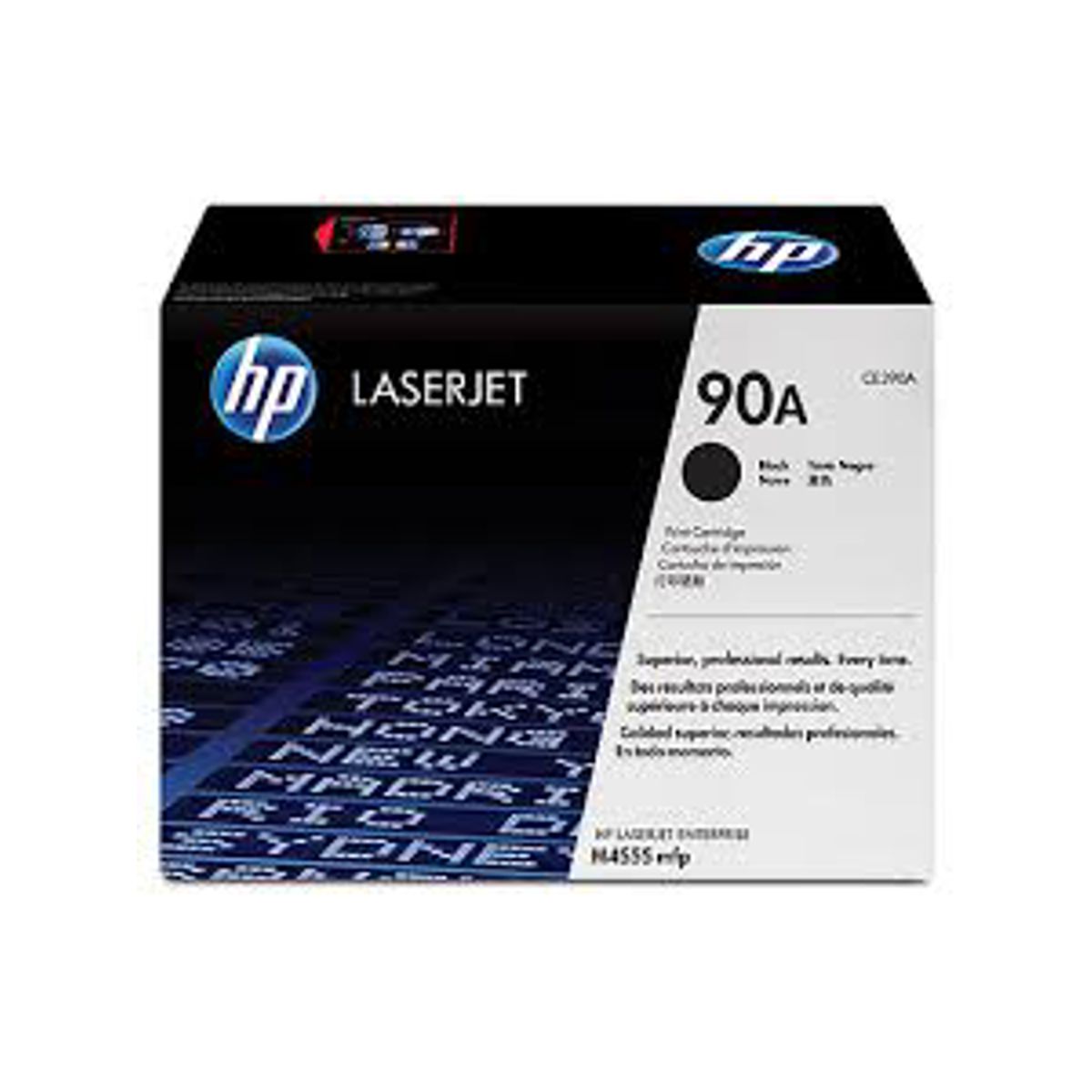 HP 90A Toner Ce390a Sort