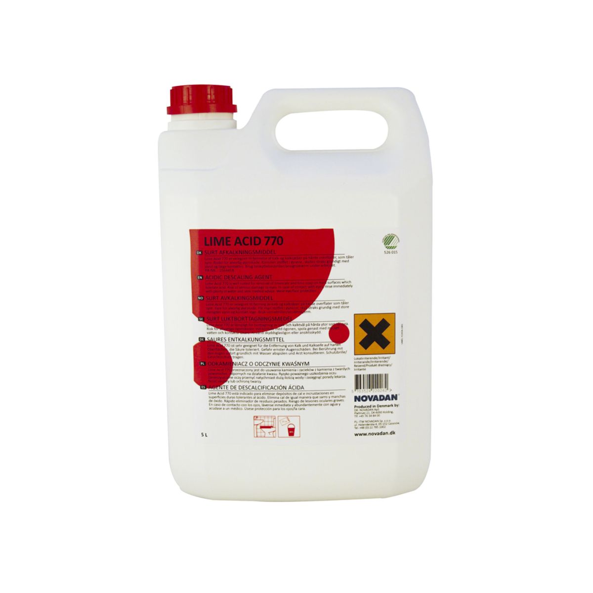 Kalkfjerner Lime Acid 970 5 Liter