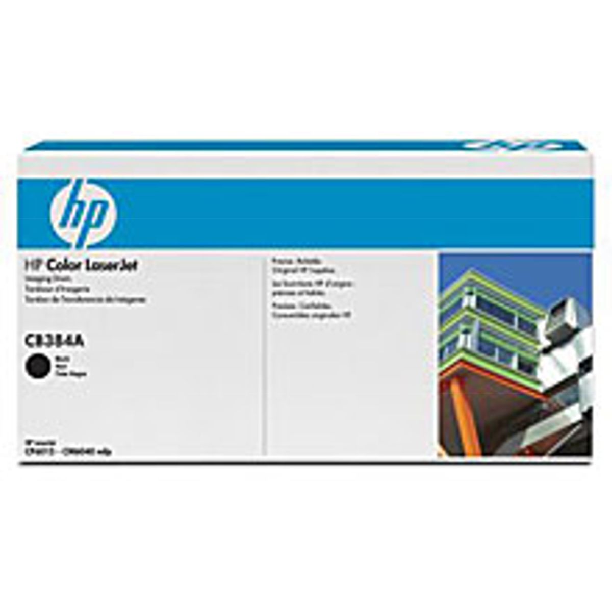 HP 824a Tromle Cb384a Sort