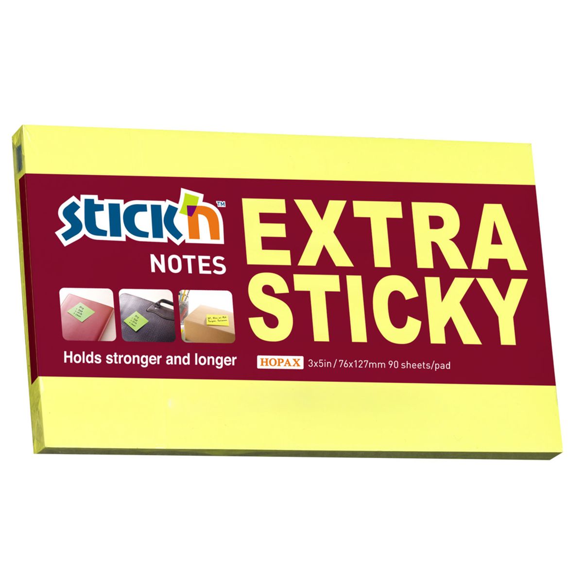 Notes Stick'n 75x127 mm. Extra Sticky Gull