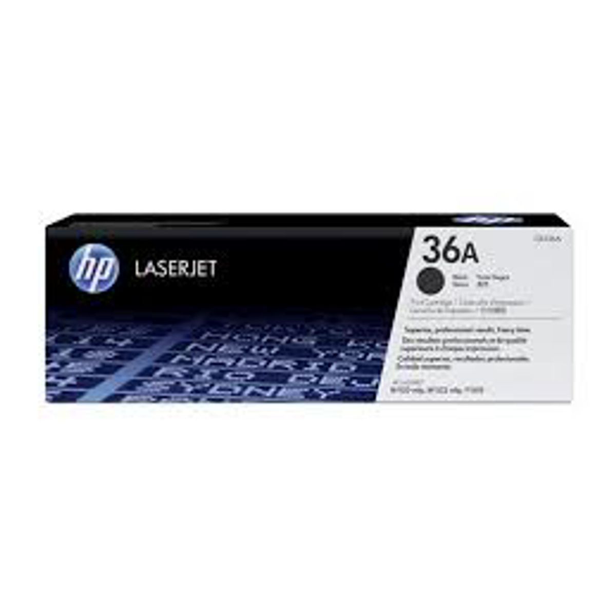 HP 36A Toner Cb436a Sort