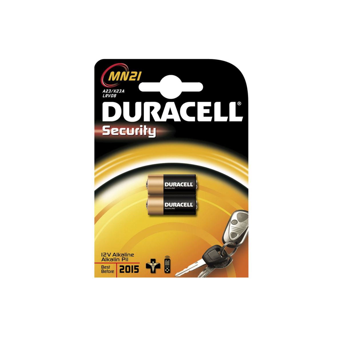 Batteri Duracell Mn21 2 stk